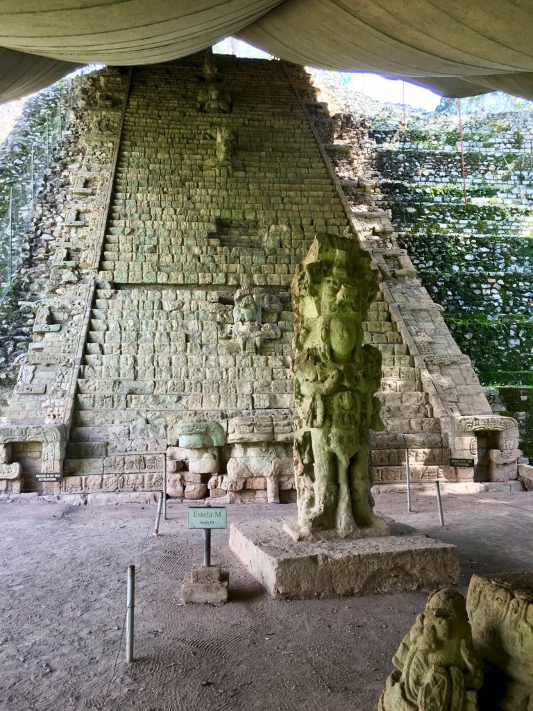 Archäoligische Funde in Copan