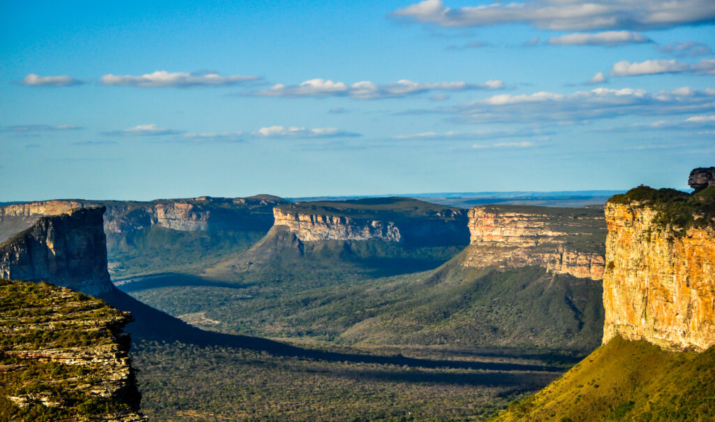 Blick auf den Morro Pater Ignatius, Chapada Diamantina, Brasilien