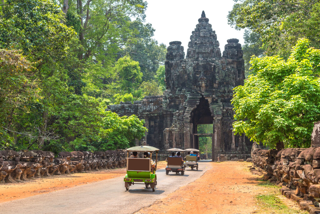 South gate to Angkor Thom